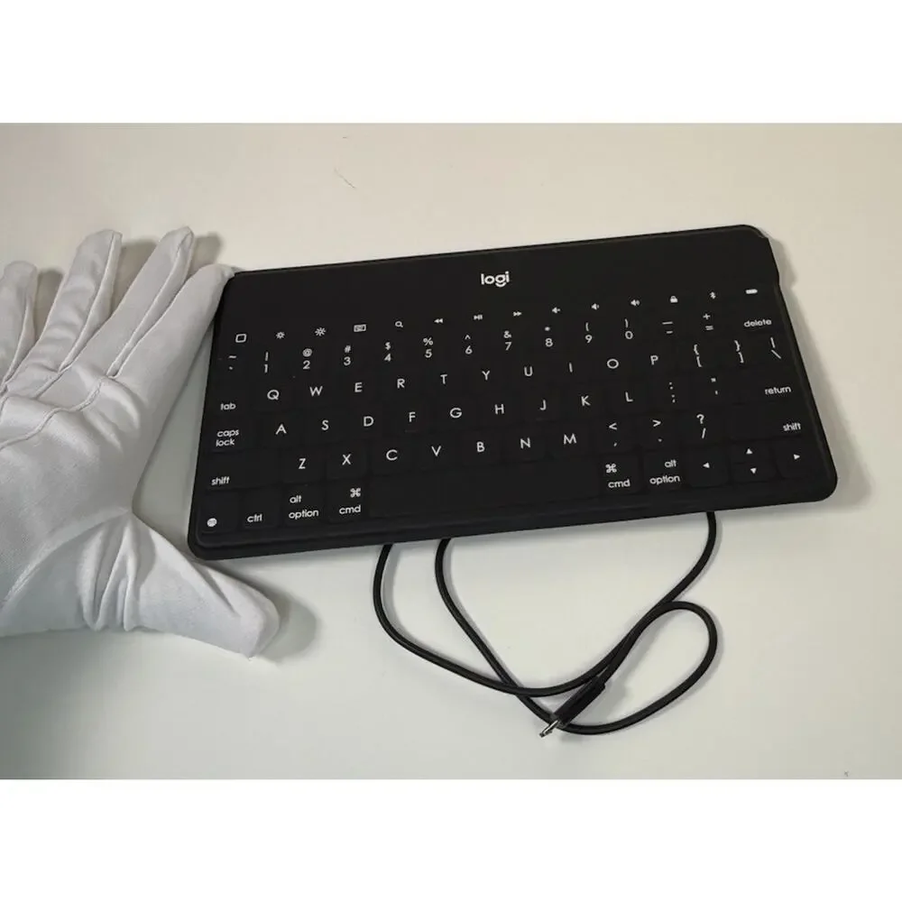 Logitech Keys-to-Go Ultra Slim Keyboard, Black, 81-08